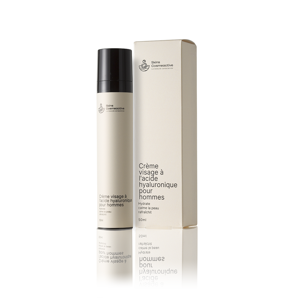 Crème Visage Hydratante à l'Acide Hyaluronique