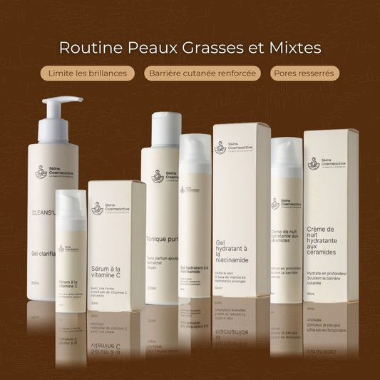 Routine peaux grasses & mixtes