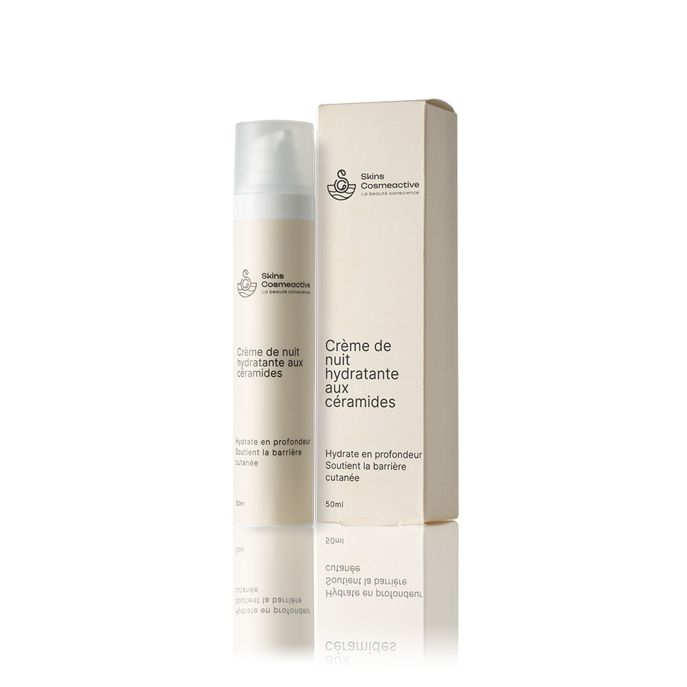 Crème de Nuit Hydratante au Céramide